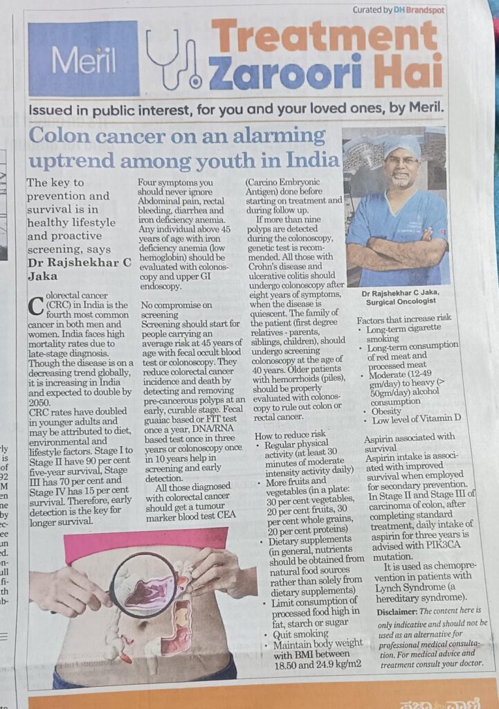 Colon Cancer on the Rise Among Young Adults in India